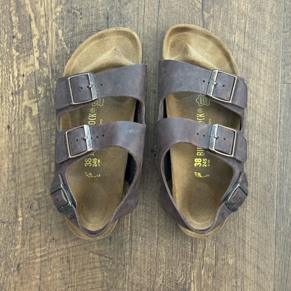 Birkenstock Women's Milano Brown Sandals
